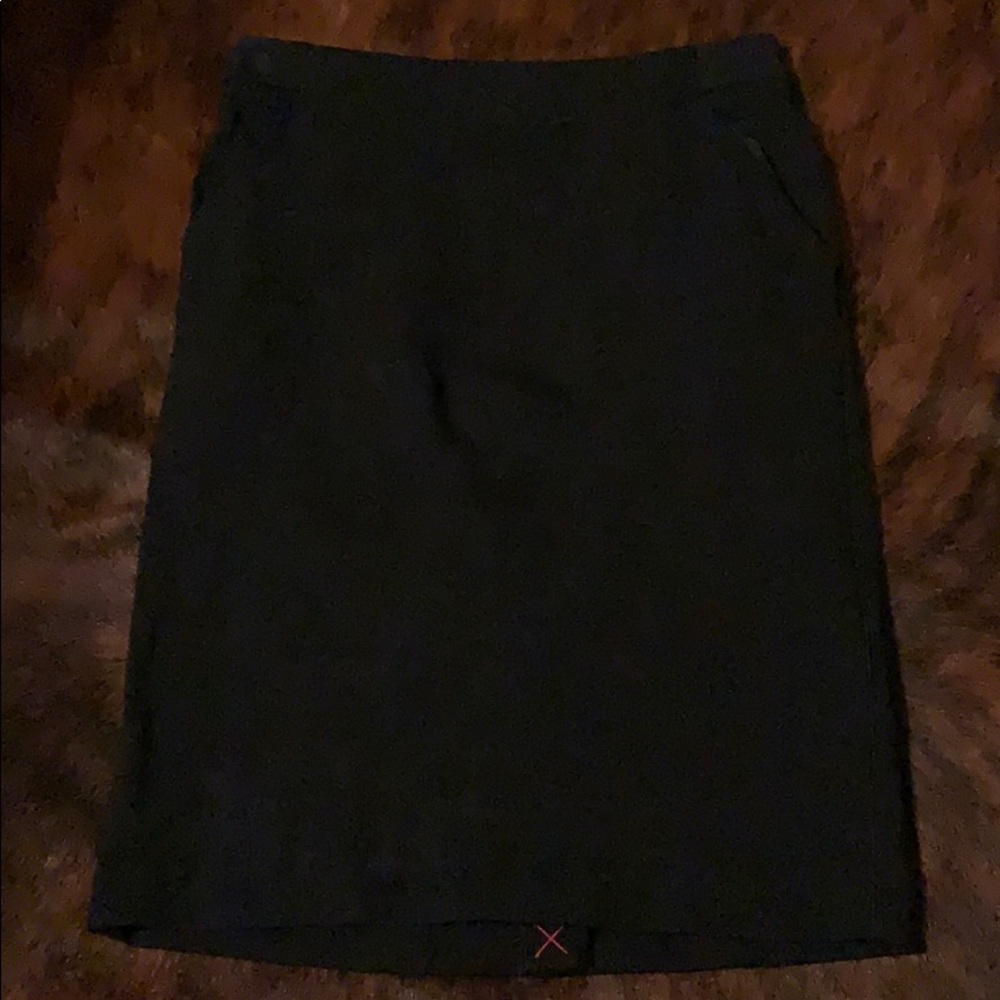 Pencil skirt.